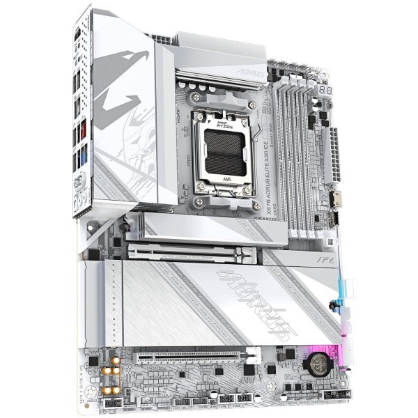 Фото - Материнская плата Gigabyte X870 AORUS ELITE X3D ICE DDR5