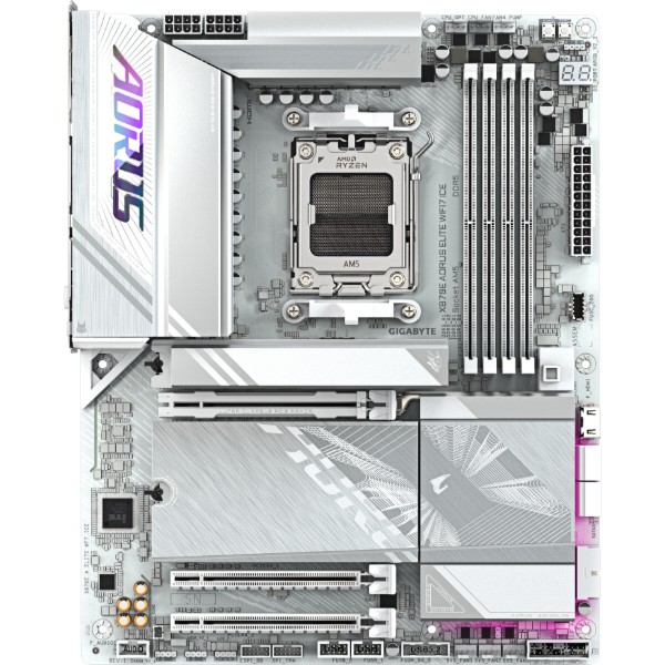 Фото - Материнська плата Gigabyte X870E AORUS ELITE WIFI7 ICE DDR5