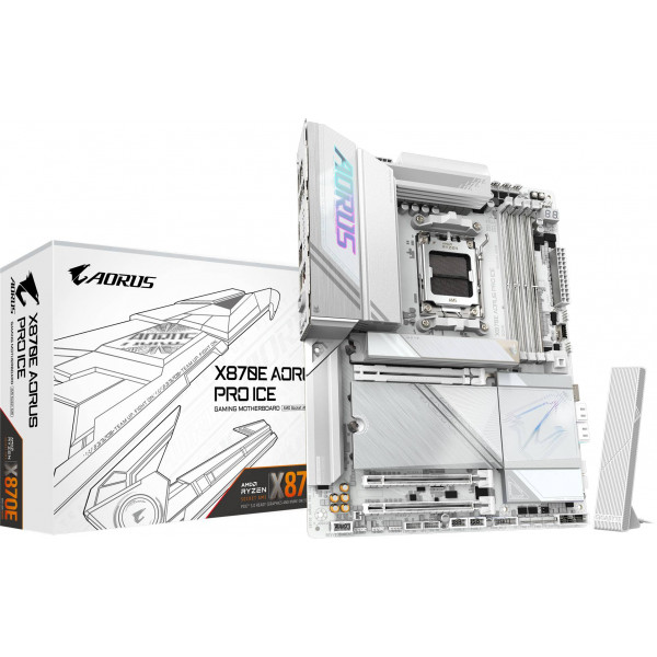 Фото - Материнська плата Gigabyte X870E AORUS PRO ICE DDR5