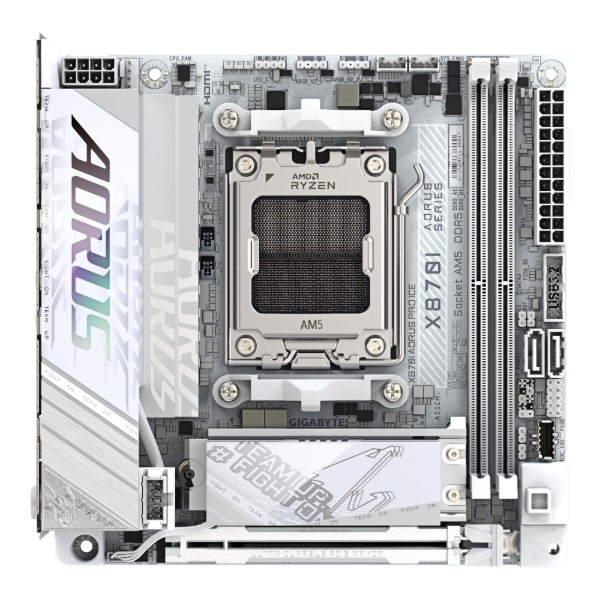 Фото - Материнська плата Gigabyte X870I AORUS PRO ICE DDR5