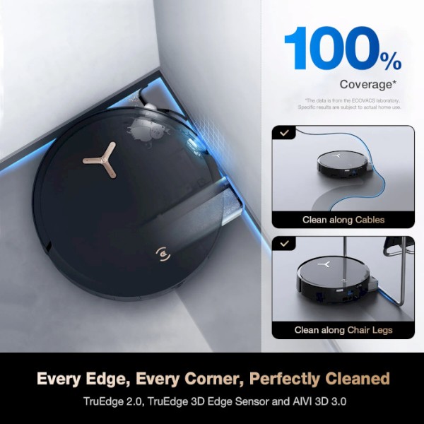 Фото - Робот-пилосос миючий Ecovacs X8PRO OMNI Black (DEX56)