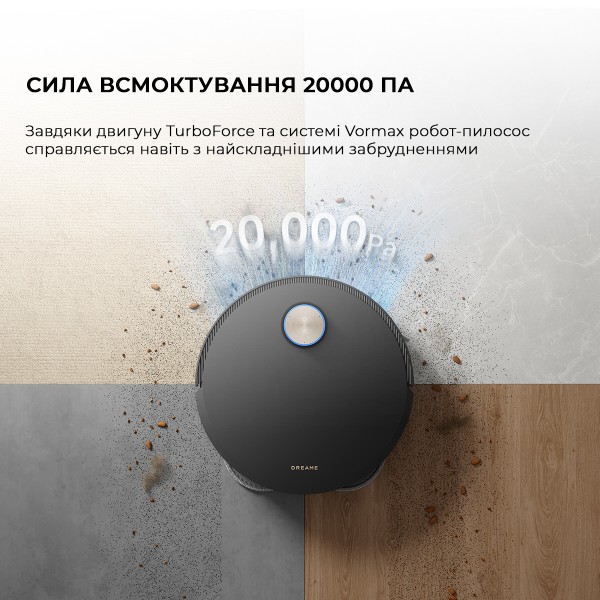 Фото - Робот-пылесос моющий Dreame X50 Ultra Black (RLX85CE-6-BL)