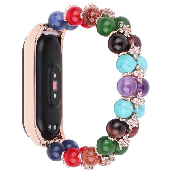 Фото - Ремінець для фітнес-браслету XOKO Metal Premium Band for Xiaomi Mi band 5 Jewerly Gold (XK-MTL5-JWRG)