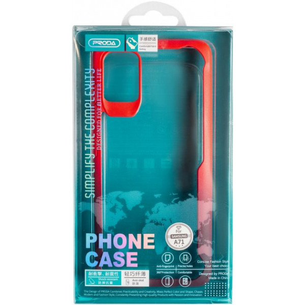 Фото - Чохол для смартфону Proda TPU-Case for Samsung A10s (XK-PRD-HR-TPU-A71RD)