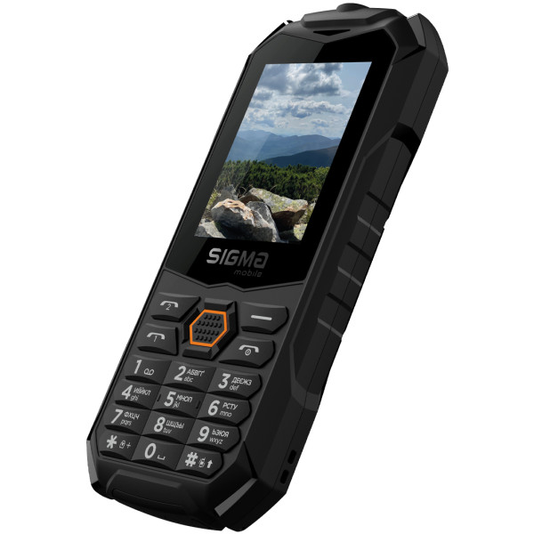 Фото - Мобильный телефон Sigma mobile X-treme PV68 TYPE-C Black-Orange
