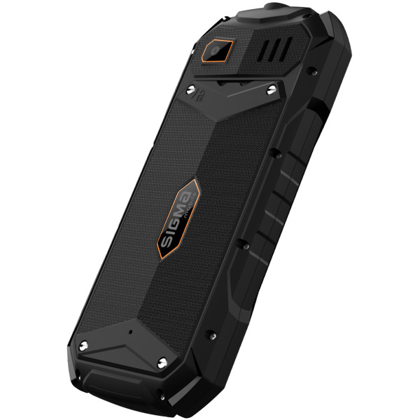 Фото - Мобильный телефон Sigma mobile X-treme PV68 TYPE-C Black-Orange