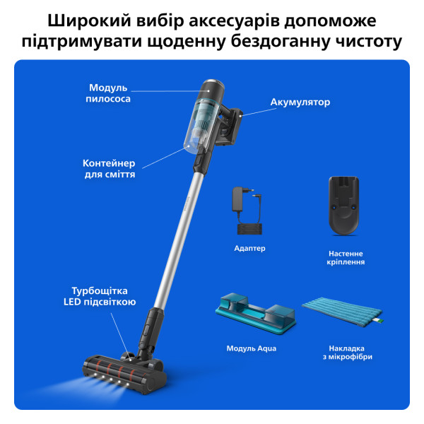 Фото - Пылесос ручной для дома Philips XC3131/01
