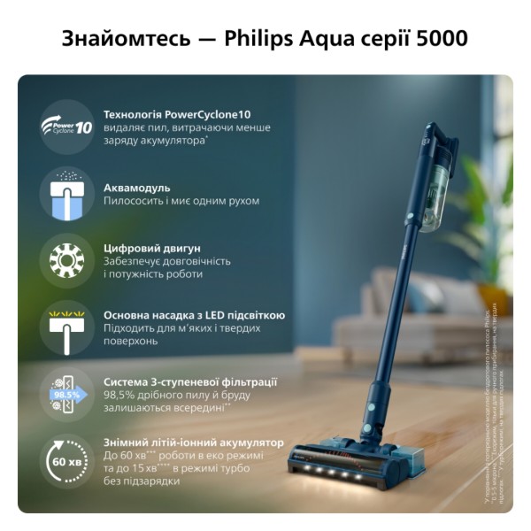 Фото - Пылесос ручной для дома Philips XC5141/01