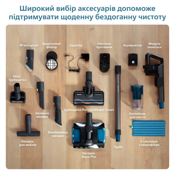 Фото - Пилосос ручний для дому Philips XC8057/01