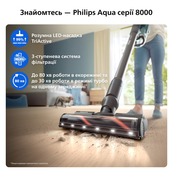 Фото - Пилосос ручний для дому Philips XC8157/01 Complete