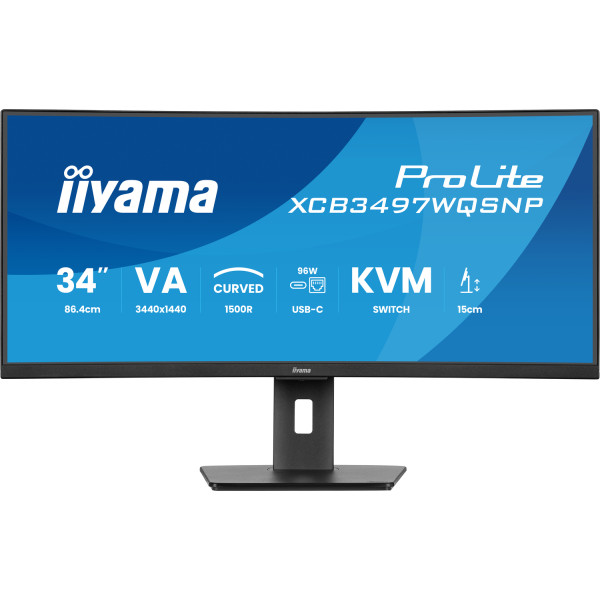 Фото - Монітор IIYAMA XCB3497WQSNP-B1