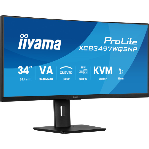 Фото - Монітор IIYAMA XCB3497WQSNP-B1