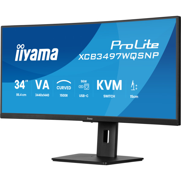 Фото - Монітор IIYAMA XCB3497WQSNP-B1