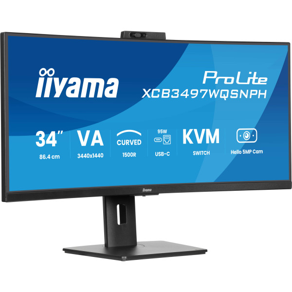 Фото - Монітор IIYAMA XCB3497WQSNPH-B1