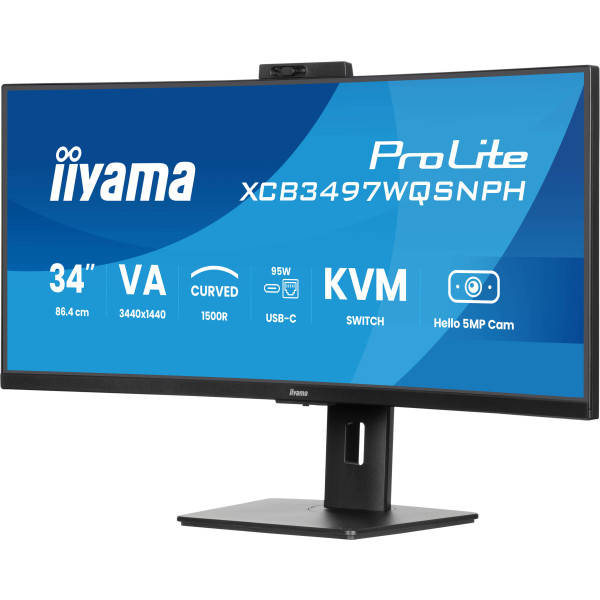 Фото - Монітор IIYAMA XCB3497WQSNPH-B1