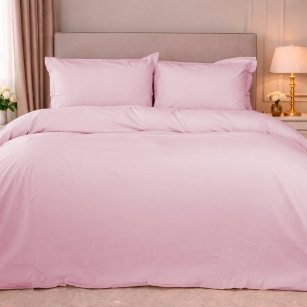 Фото - Комплект постельного белья MirSon Poplin Line 018 Powdery 200 x 220 см (2200006278306)