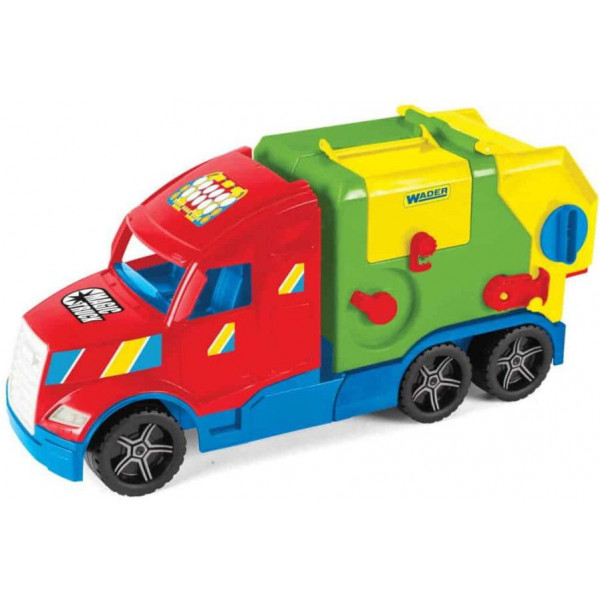 Фото - Наземна спецтехніка Wader Magic Truck Basic сміттєвоз малий (36331)