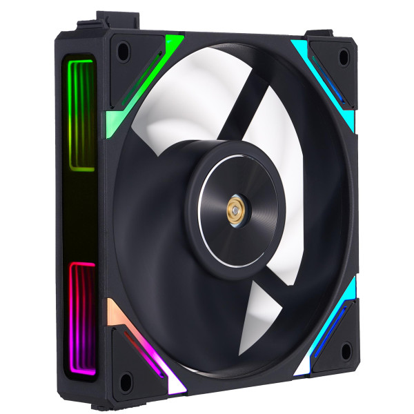 Фото - Корпусный вентилятор 1stPlayer XF7 Black (XF7-BK-1IN1)