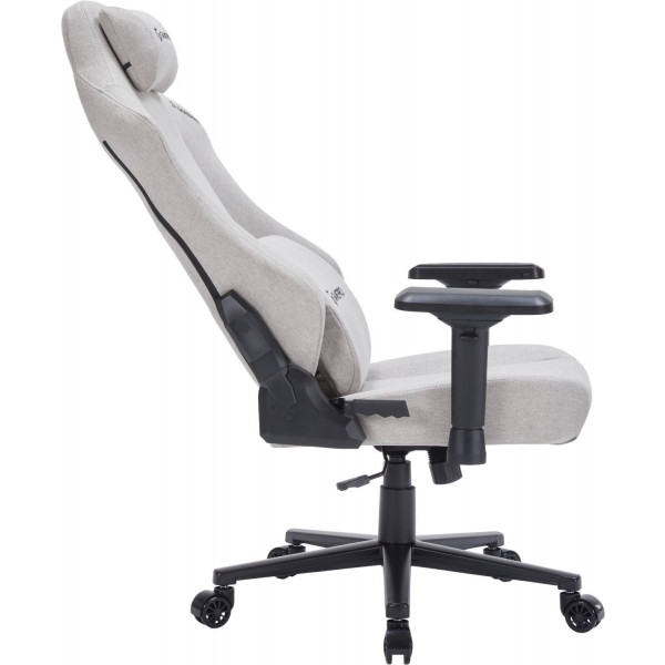 Фото - Крісло для геймерів GamePro FGC750LG Size L Fabric Light Grey