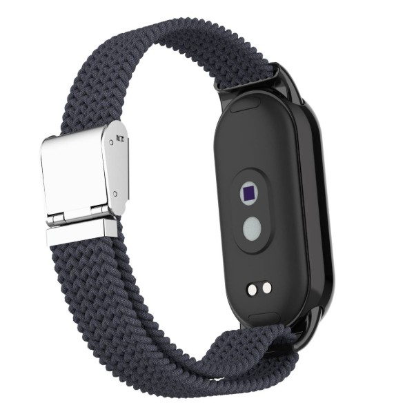 Фото - Ремешок для фитнес-браслета Armorstandart Braided Solo Loop for Xiaomi Mi Band 8/9 Charcoal (ARM69928)