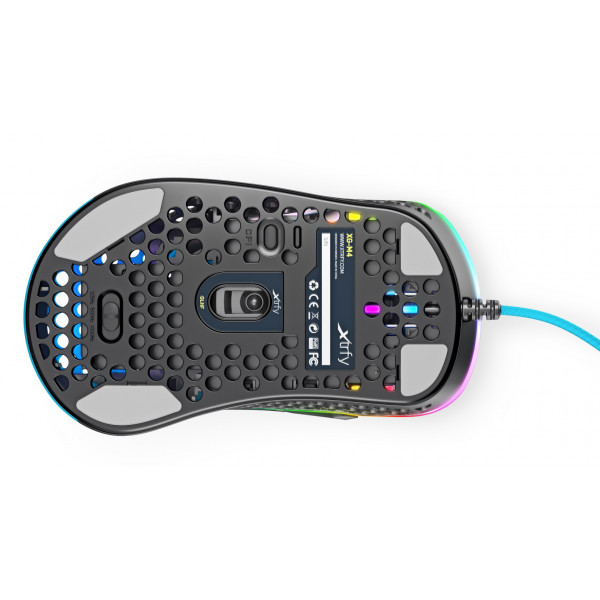 Фото - Миша дротова ігрова Xtrfy M4 RGB Miami Blue (XG-M4-RGB-BLUE)