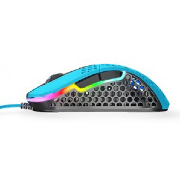 Фото - Миша дротова ігрова Xtrfy M4 RGB Miami Blue (XG-M4-RGB-BLUE)