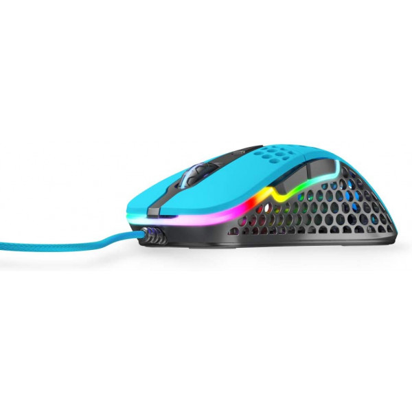 Фото - Миша дротова ігрова Xtrfy M4 RGB Miami Blue (XG-M4-RGB-BLUE)