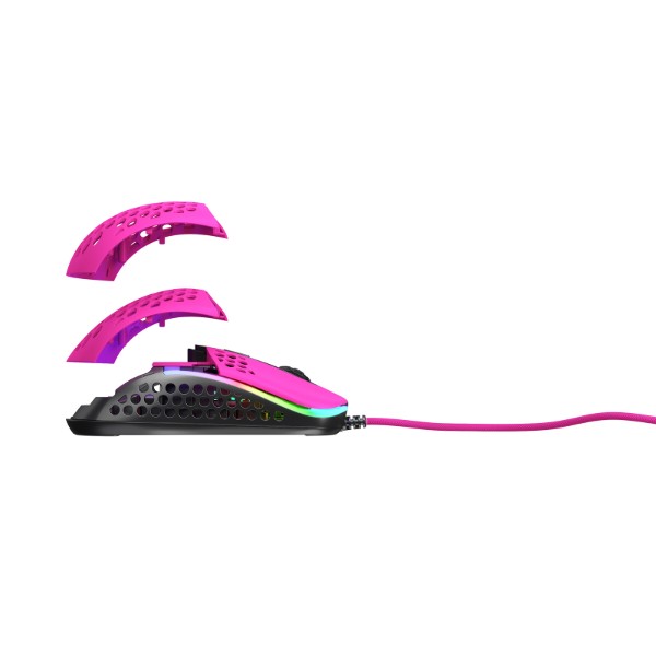 Фото - Мышь проводная игровая Xtrfy M42 RGB Pink (XG-M42-RGB-PINK)