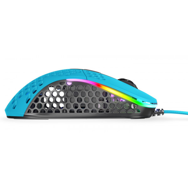 Фото - Миша дротова ігрова Xtrfy M4 RGB Miami Blue (XG-M4-RGB-BLUE)