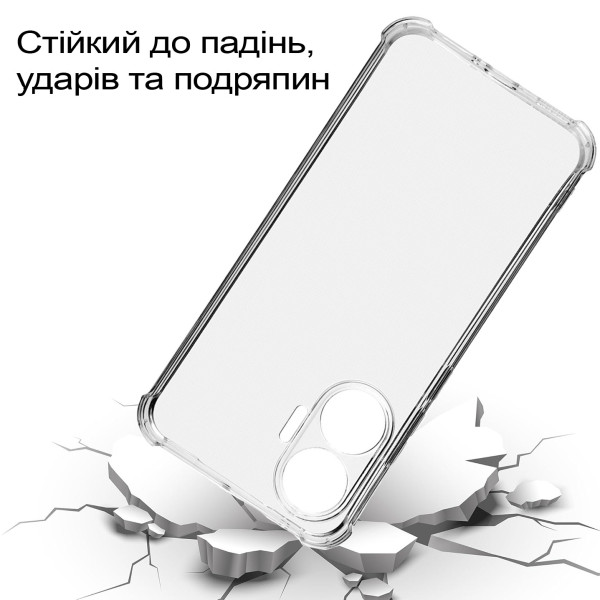 Фото - Чохол для смартфону BeCover for Poco F7 Clear (713807)