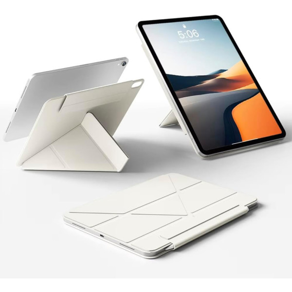 Фото - Чехол для планшета BeCover Ultra Slim Origami Magnetic с креплением Apple iPad Mini 7 2024 Beige (712948)