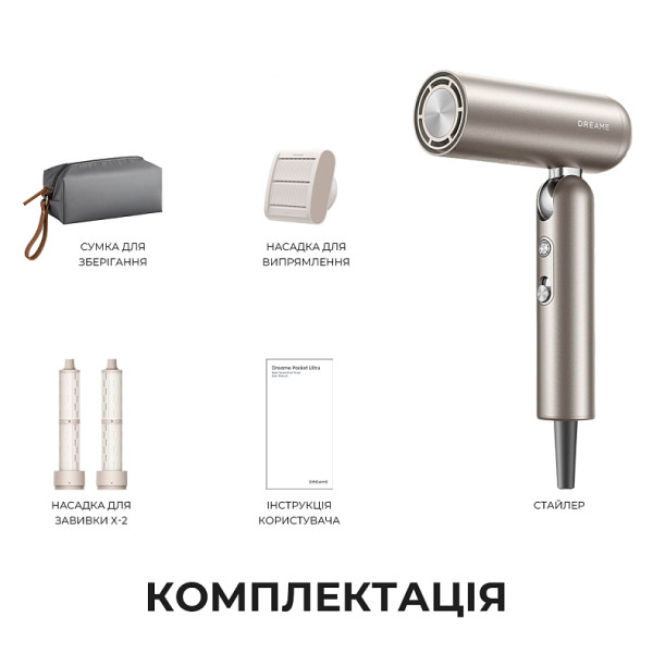 Фото - Фен Dreame Pocket Pro Titanium (AHD51PRO_T)