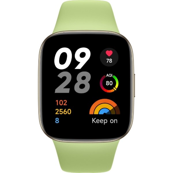 Фото - Ремінець для смарт-годинника Xiaomi Watch 3 Silicone Strap Lime Green