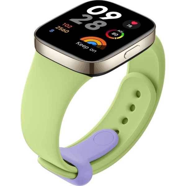 Фото - Ремінець для смарт-годинника Xiaomi Watch 3 Silicone Strap Lime Green