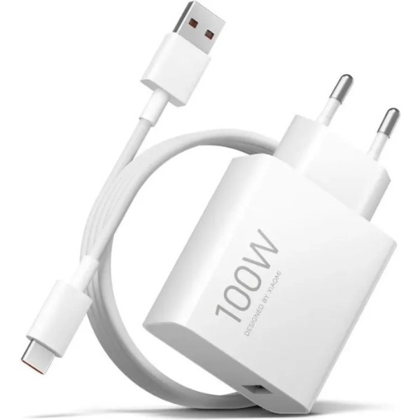 Фото - Мережевий зарядний пристрій Xiaomi 100W Charging Combo (BHR095VEU) White + кабель