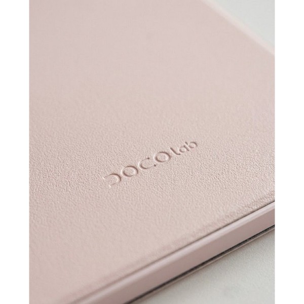 Фото - Косметичне дзеркало DOCO Leather case mirror pink (FM001/FM007)
