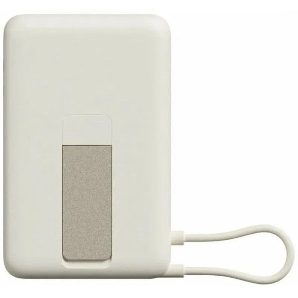 Фото - Батарея мобильная Xiaomi Magnetic 10000mAh with Built-in Stand Beige (BHR08PBGL)