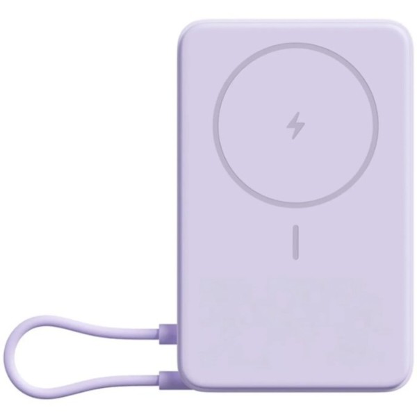 Фото - Батарея мобильная Xiaomi Magnetic 10000mAh with Built-in Stand Violet (BHR08PAGL)
