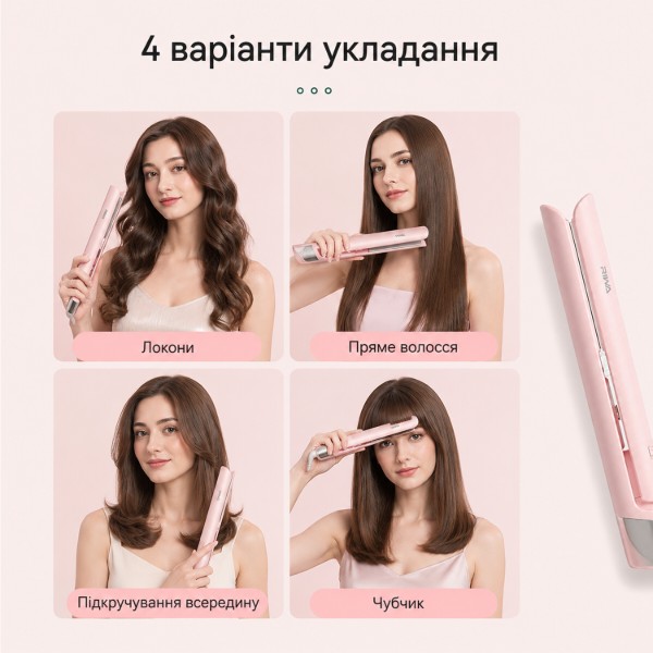 Фото - Выпрямитель волос Xiaomi Riwa RB-8110 Pink color