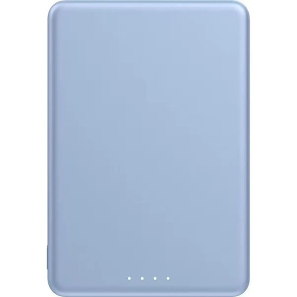 Фото - Батарея мобільна Xiaomi Super Slim Magnetic&Wireless 5000mAh 15W 
Blue (BHR08POGL)
