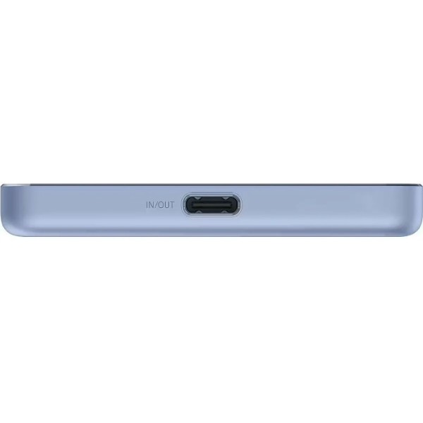 Фото - Батарея мобільна Xiaomi Super Slim Magnetic&Wireless 5000mAh 15W 
Blue (BHR08POGL)