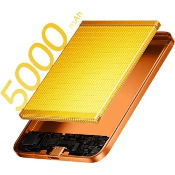 Фото - Батарея мобильная Xiaomi UltraThin Magne 5000mAh 15W (BHR0975GL) Orange