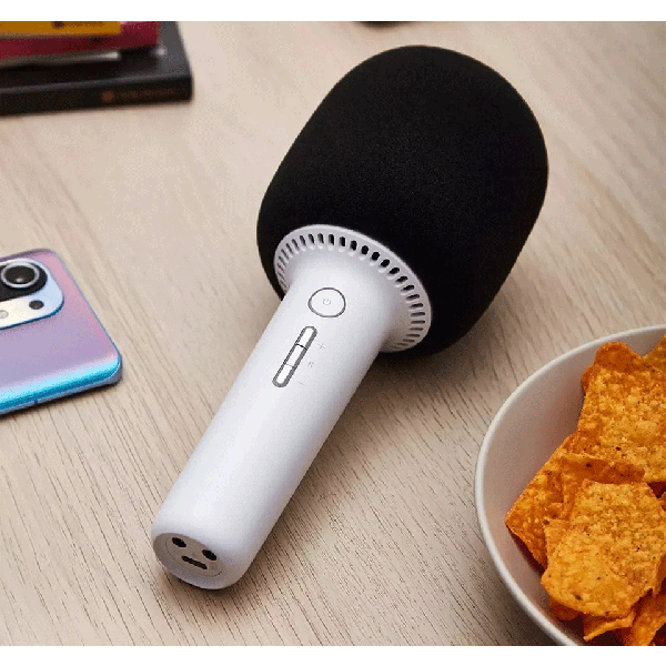 Фото - Мікрофон вокальний бездротовий YHEMI Karaoke Microphone 2 White (YMMKF005)