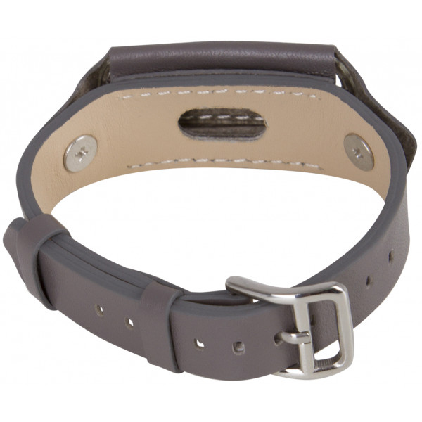 Фото - Ремінець для фітнес-браслету Xiaomi L2 Leather Belt Gray (XMB2LB-L2-GR)