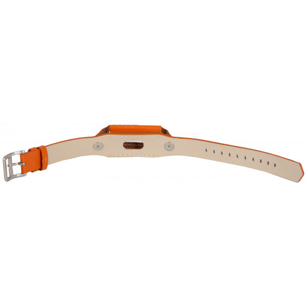 Фото - Ремінець для фітнес-браслету Xiaomi L2 Leather Belt Orange (XMB2LB-L2-OR)