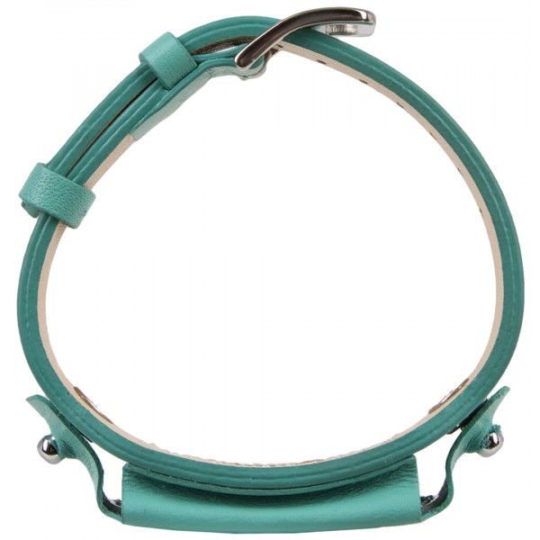 Фото - Ремінець для фітнес-браслету Xiaomi L2 Leather Belt Turquoise (XMB2LB-L2-TQ)