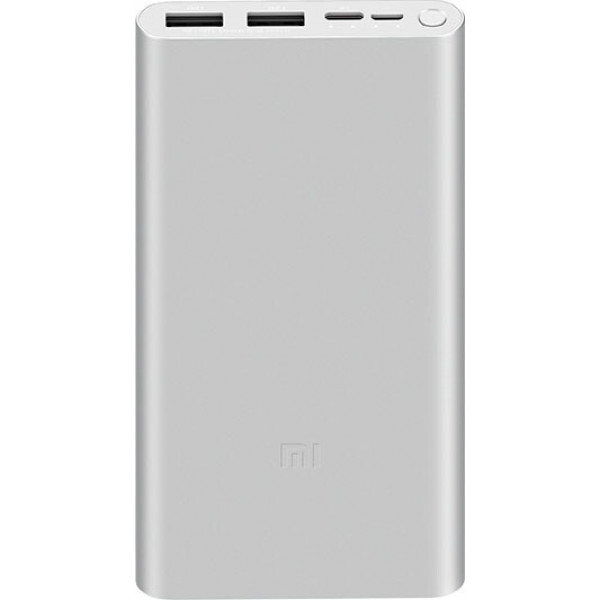 Фото - Батарея мобильная Xiaomi Mi 3 NEW 10000mAh Silver (575608)