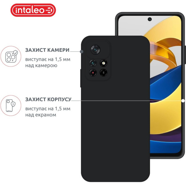 Фото - Чехол для смартфона Intaleo SoftShell for Xiaomi Poco M4 Pro 5G Black (1283126558160)