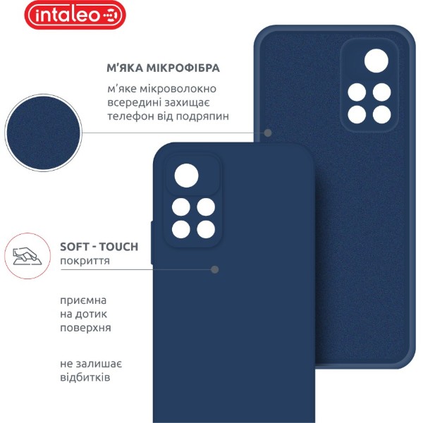 Фото - Чохол для смартфону Intaleo SoftShell for Xiaomi Poco M4 Pro 5G Blue (1283126563799)