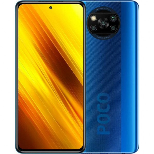 Фото - Смартфон Xiaomi Poco X3 6/64Gb Cobalt Blue